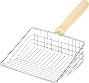 Ahşap Saplı Metal Kum Temizleme Küreği