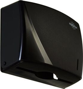 Rulopak R-1317S Havlu Dispenseri, Plastik, Siyah