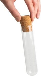 Toganoo Isıya Dayanıklı Borosilikat Cam Çay Süzgeci - Pratik Tüp Çay Filtresi - Bitki Çayları ve Yeşil Çay Için Metal Tadı Içermeyen Demlik Içi - Healthy Glass Tea Infuser