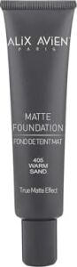 Uzun Süre Kalıcı Doğal Mat Bitişli E Vitamini Içeren Mat Fondöten - Foundation 405 Warm Sand