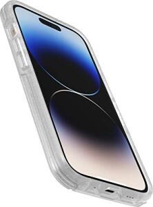 iPhone 14 Pro Otter+Pop Kılıfı, Darbeye Dayanıklı, Düşmeye Dayanıklı, Popsockets Popgrip'li Koruyucu Kılıf, Askeri Standartlara Göre 3 Kez Test Edilmiştir, Yıldız Tozu