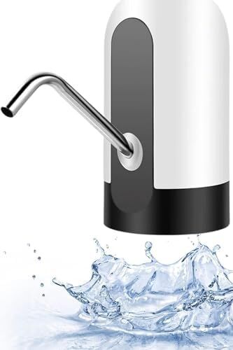 Şarjlı Damacana Su Pompası – USB ile Şarj Edilebilir, Otomatik Tek Motorlu Su Pompası, Taşınabilir , Damacana Su Çekme Cihazı
