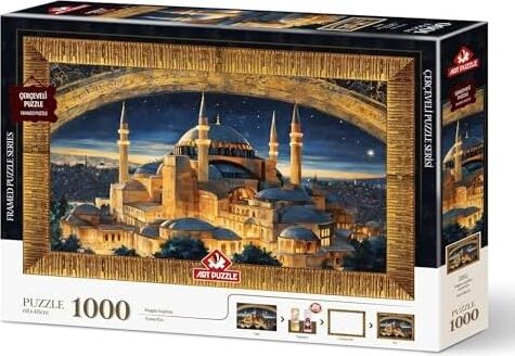 Ayasofya 1000 Parça Çerçeveli Puzzle