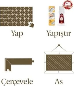 Ayasofya 1000 Parça Çerçeveli Puzzle