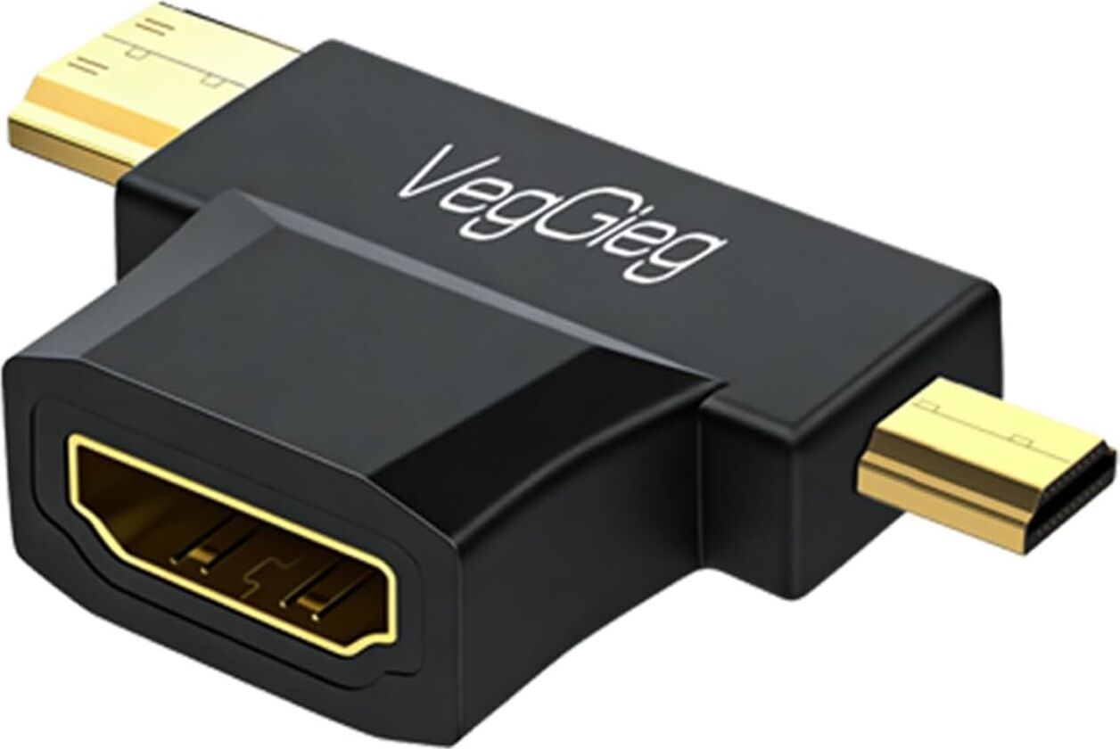 Mini Hdmı/micro HDMI Erkek To HDMI Dişi Dönüştürücü Adaptör