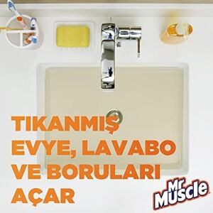 Yağları ve Kirleri Eriten Lavabo Açıcı Granül (2 x 50 G)