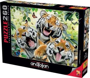 Puzzle - Kaplan Selfisi / 260 Parça Puzzle, #3332