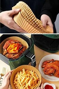 50 Adet Hava Fritöz Pişirme Kağıdı Hava Fritöz Yağ Geçirmez Kağıt Hava Fritöz Gömlekleri Yapışmaz Gıda Pişirme Kağıdı Delikli Kare Kase Modeli Tek Kullanımlık Pişirme Kağıdı Hava Fritöz