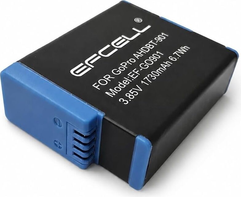 Gopro Hero 9 Hero 10 Hero 11 Hero 12 Black ile Uyumlu AHDBT-901 Yedek Kamera Bataryası 1730MAH 3.85V Şarjlı Aksiyon Kamera Pili Uzun Süreli Kullanım | (GO901)