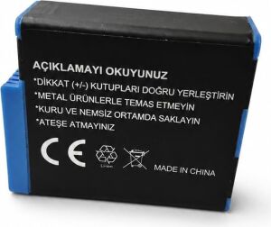 Gopro Hero 9 Hero 10 Hero 11 Hero 12 Black ile Uyumlu AHDBT-901 Yedek Kamera Bataryası 1730MAH 3.85V Şarjlı Aksiyon Kamera Pili Uzun Süreli Kullanım | (GO901)