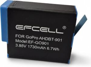 Gopro Hero 9 Hero 10 Hero 11 Hero 12 Black ile Uyumlu AHDBT-901 Yedek Kamera Bataryası 1730MAH 3.85V Şarjlı Aksiyon Kamera Pili Uzun Süreli Kullanım | (GO901)