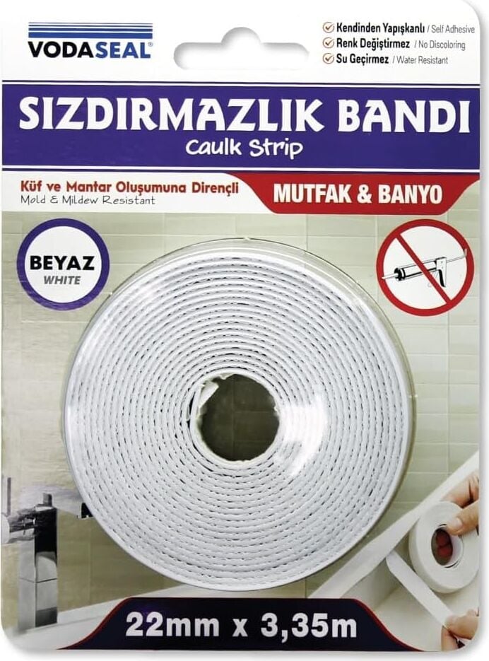 53.01.006 22'li Sızdırmaz Bant, Beyaz