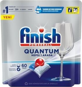 Quantum 60 Kapsül Bulaşık Makinesi Deterjanı Tableti (1 x 60 Kapsül)
