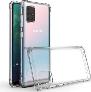 Galaxy A71 Şeffaf Airbag Antishock Silikon Kılıf