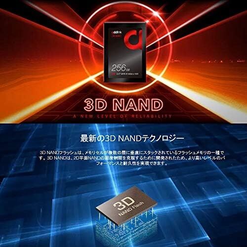 Addlink 256GB 510-400 Mb/s 2.5” Sata Iıı 6gb/s SSD AD256GBS20S3S