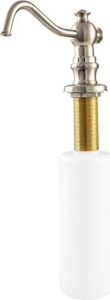 Brass SD7608 Vintage Sabunluk, Fırçalanmış Nikel, 25,4 cm