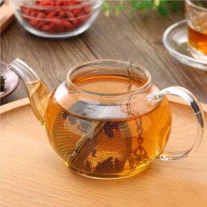 Metal Top Çay Süzgeci,topuz Çay Filtresi,bitki ve Yeşil Çay Için Paslanmaz Süzgeç,bardağa Asılabilir Topuz Çay Süzgeci