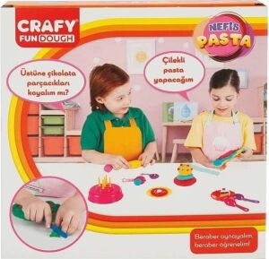 Crafy Nefis Pasta Oyun Hamur Seti 200 G 17 Parça