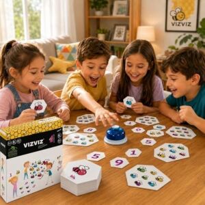 Vız Vız Dikkat ve Zeka Oyunu 4+ Yaş 8 Oyuncu