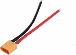 XT60 Erkek Dişi Lipo Pil Şarj Kablosu 15 cm 2,5mm Siaf Silikon Kablolu
