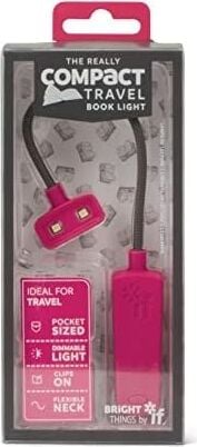 The Really Compact Travel Book Light - Pink