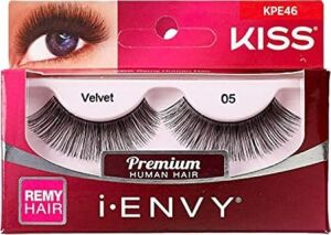 Kiss KPE45 Velvet 05 Premium Human Hair Takma Kirpik (1 Çift)
