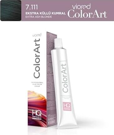 Profesyonel Tüp Saç Boyası 60 ml 7.111 Ekstra Küllü Kumral