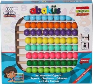 8455 Ahşap Abaküs