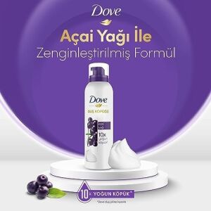 Duş Köpüğü Açai Yağı Yoğun Köpük 200 ml