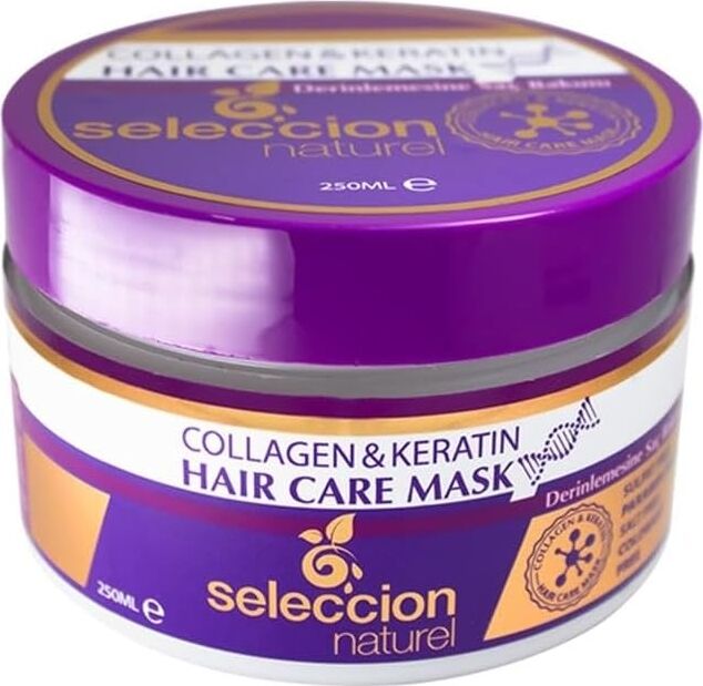 Naturel 250 ml Collagen & Kreatin Hair Care Mask Derinlemesine Saç Bakım Maskesi