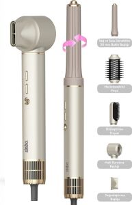 Sinbo Air Brush Saç Şekillendirme Cihazı - 5 Başlıklı - Rose Gold Renk