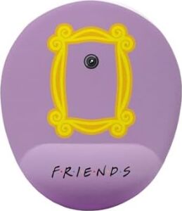 Friends Çerçeve Baskılı Bilek Destekli Mouse Pad