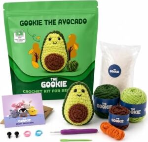 Avokado Amigurumi Tığ Kiti Örgü Seti