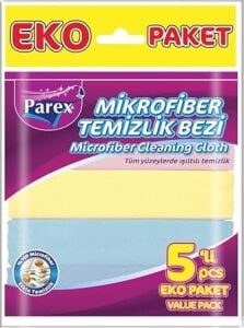 Mikrofiber Temizlik Bezi 5'li
