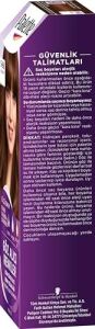 Yoğun Göz Alıcı Renkler Saç Boyası 5-68 Kestane Saç Boyası