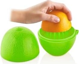 Limon Sıkacağı Bpa Içermez 2 Adet 2 Renk Limon Saklama Kabı ve Limon Sıkacağı