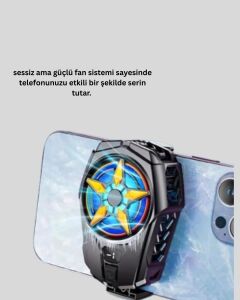 Evrensel Uyumlu Type-C Şarjlı Cep Telefonu Radyatörü