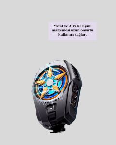 Evrensel Uyumlu Type-C Şarjlı Cep Telefonu Radyatörü