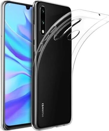 P30 Lite ile Uyumlu Kılıf Şeffaf Silikon Kamera Korumalı 0,30 mm