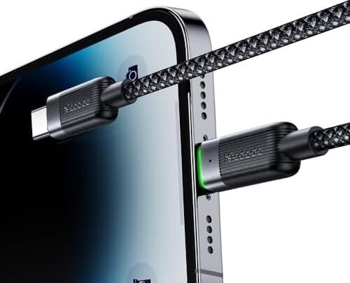 CA-2010 36W Usb-C To Lightning Manyetik Sarilabilir Kablo - 1.2 M, Siyah