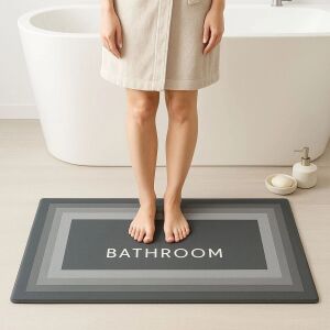 Sihirli Süper Su Emici Kaymaz Tabanlı Uzun Paspas 40*120 cm