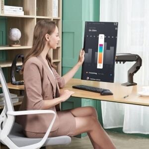 North Bayou Nb F80 17-32'' Lcd/led Monitor Mount Ergonomic Gas Spring Desk Mount 2-9 kg