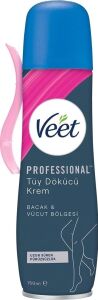 Professional Tüy Dökücü Sprey Krem Hassas Ciltler Için 150 ml
