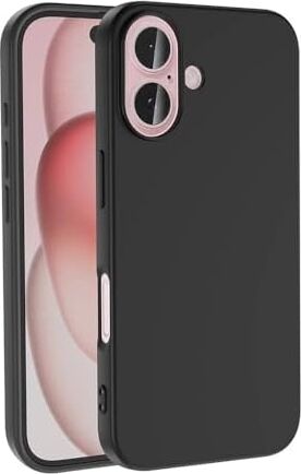 Apple ile Uyumlu iPhone 16 Kılıf Zore Lsr Lansman Kapak Siyah