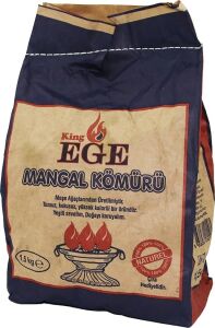 1.5 kg Mangal Kömürü - Çıra Hediyeli - Meşe Kömürü