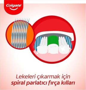 360 Gelişmiş Optik Beyaz Yumuşak Beyazlatıcı Diş Fırçası