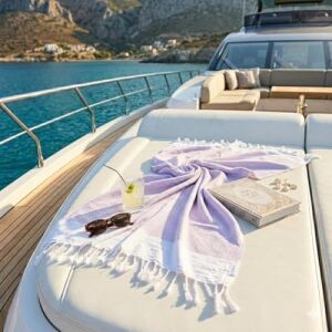 PREMIUM%100 Pamuk Battal Boy Peştemal – 100X180 cm Lüks Plaj Havlusu, Hızlı Kuruyan Kum Tutmaz Şezlong Havlusu, Hafif Seyahat Için Ideal (1, Lila)