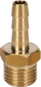 Orijinal  Hortum Rekoru R1/4 6 mm (Erkek) (Kompresör Aksesuarı, Sağlam Pirinçten) - 4139665