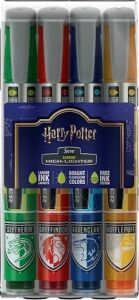 Serve Lıkıt Kalem Harry Potter Damalı 4'lu Pet Blıster