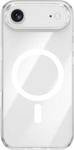 Magsafe Uyumlu iPhone 17 Air, Karbon Fiber Telefon Kılıfı, Ultra Ince, Dayanıklı (Şeffaf)